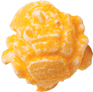 A picture of a kernel flavored Cheddar Cheese.