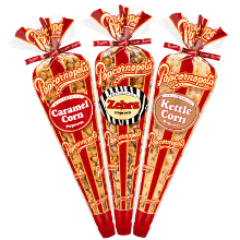 Popcornopolis Create Your Own Popcorn Regular Cones