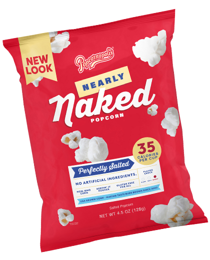 Nearly Naked Popcorn Home Page Hero Picture